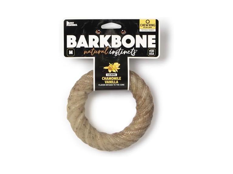 Barkbone Chew Ring, Chamomile Vanilla Flavored