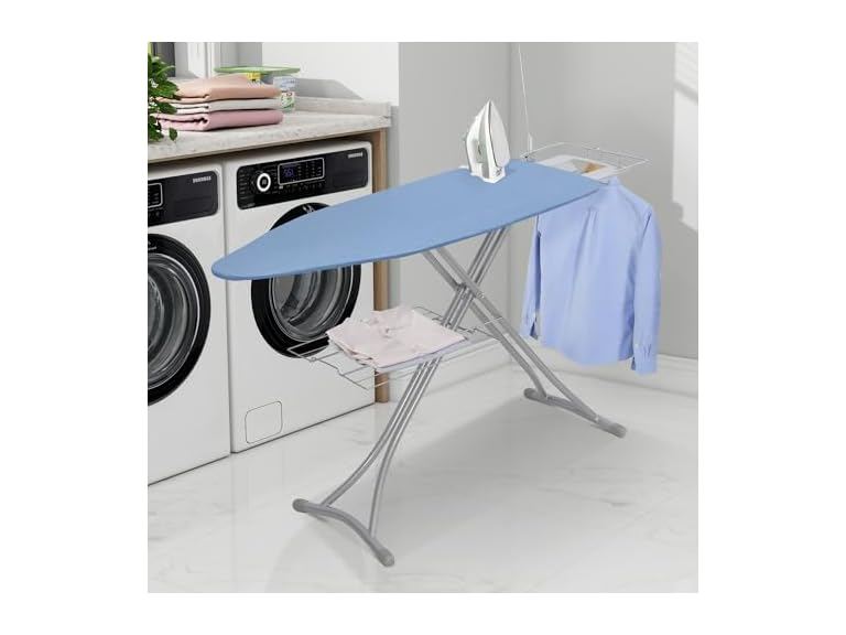 Ironing Board 48" x 18" with Iron Holder