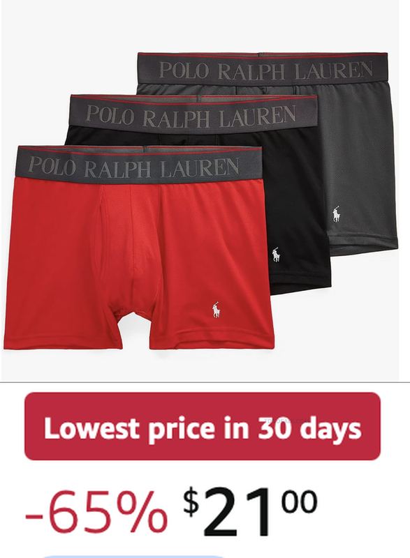 LOWEST PRICE EVER ON POLO RALPH LAUREN BOXERS
