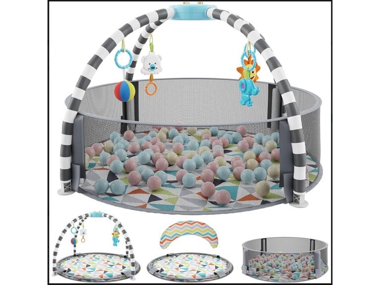 5 in 1 Baby Play Gym & Ball Pit