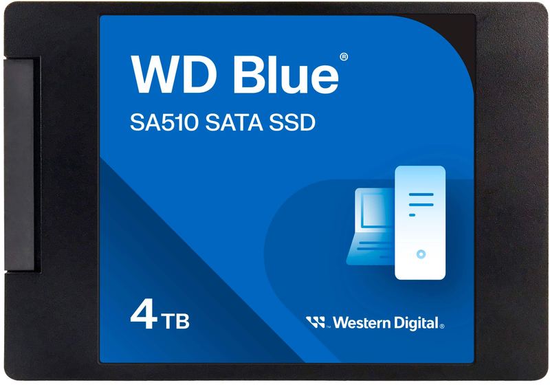 WD - Blue SA510 4TB Internal SSD SATA